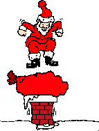 SANTA ON 
ROOF